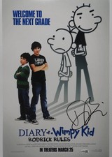 Devin Bostwick JSA Signed Autograph 12 x 18 Photo Diary Of A Wimpy Kid