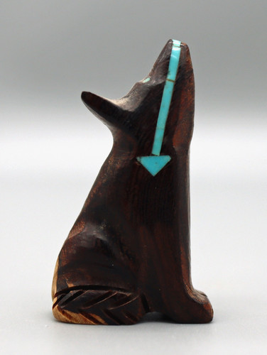 Braden Gasper (d) Iron Wood Zuni Coyote Fetish
