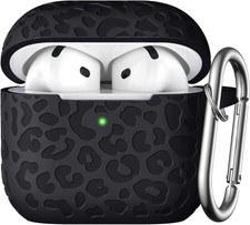 Leopard Engraved for Airpods 5 2026 and Airpods 4 Case Cover 2024 
