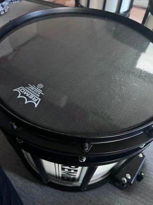 Premier Marching Snare Drum weiß mit REMO Black Max Head - Bild 1 von 4