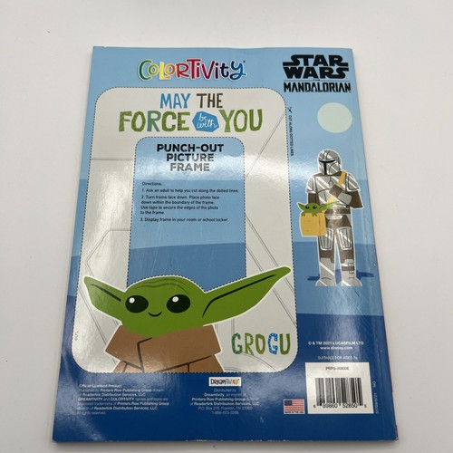 Brandneu Star Wars The Asset Mandalorian Colortivity Malbuch - Bild 3 von 4