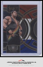 2024 Panini Select WWE #187 Faarooq Red and Blue