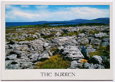 The Burren Co Clare Irland John Hinde Postkarte - unbesendet
