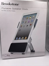 Speaker Dock Station Portable iPad 3rd Gen iPad 2 iPad Tablets New Brookstone