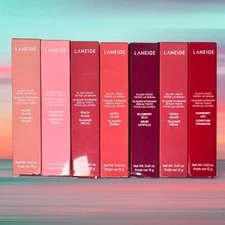 Laneige Lip Glaze Bundle 7 Pieces Assorted Shades New in Boxes