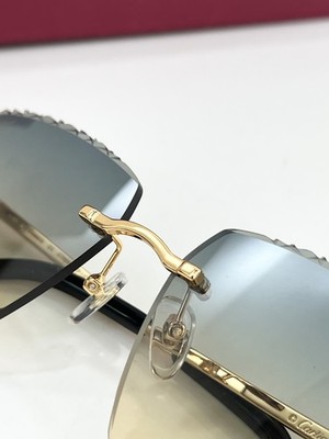 Cartier CT02031 Rimless Sunglasses Gold Faceted Photochromic Lens