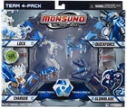 COLLEZIONE Monsuno Gpz-Battle Pack 4pz+card modelli assortiti invio random