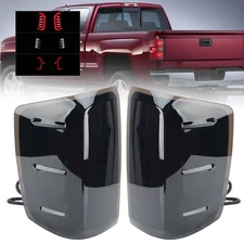 For Chevy Silverado 1500 2500HD 3500HD 2015-2018 Tail Light halogen Upgrade LED