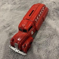 1993 Ertl Texaco Coin Bank 1939 Dodge Airflow Tanker Truck Die-Cast Metal 10