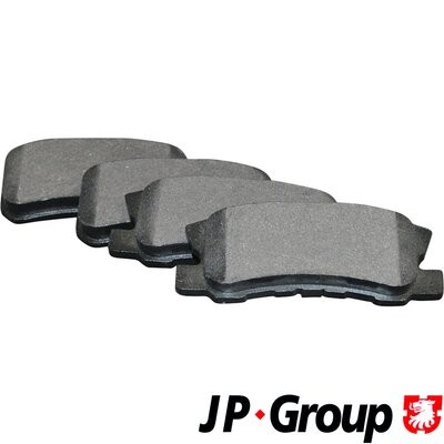 Rear JP GROUP 4163700310 Brake Pad Set, disc brake for CHRYSLER,CITROËN,JEEP,LAN