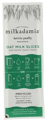 Oat Milk Slices By Milkadamia 8 32 Fl Oz Plant