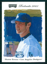 2003 Playoff Portraits - Shawn Green #26