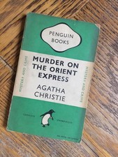 Murder on The Orient Express Agatha Christie 1st Penguin Ed 1948 Paperback