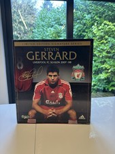 Steven Gerrard Limited Edition Signature Series Liverpool FC Boxed Shirt M