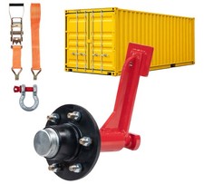 6-lug Shipping Container Wheel Kit 8000 Lb For 2040 Ft Containers W Strap 6-lug Shipping Container Wheel Kit 8000 Lb For 2040 Ft Containers W Strap
