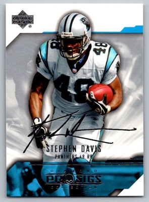 2004 UD Diamond Pro Sigs Stephen Davis Carolina Panthers #13