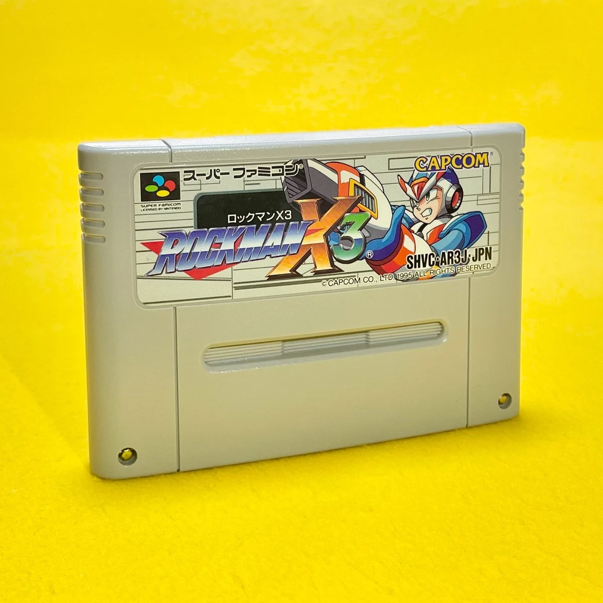 Rockman X3 Mega Man Nintendo Super Famicom Sfc Ntsc Japan