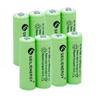 8-Pack AA 2A Size 1.2V  Rechargeable Battery For Garden Solar Path Lights Green