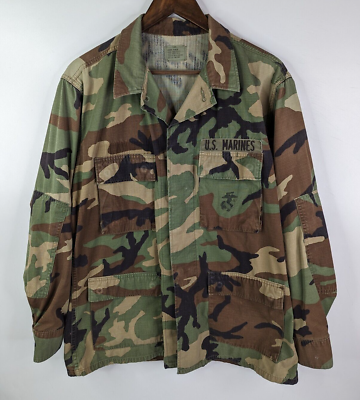 US Marines Coat Hot Weather Woodland Camouflage Pattern Combat