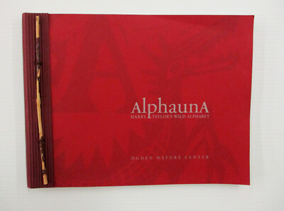 Alphauna Harry Taylor's Wild Alphabet Ogden Nature Center Wood Block engravings