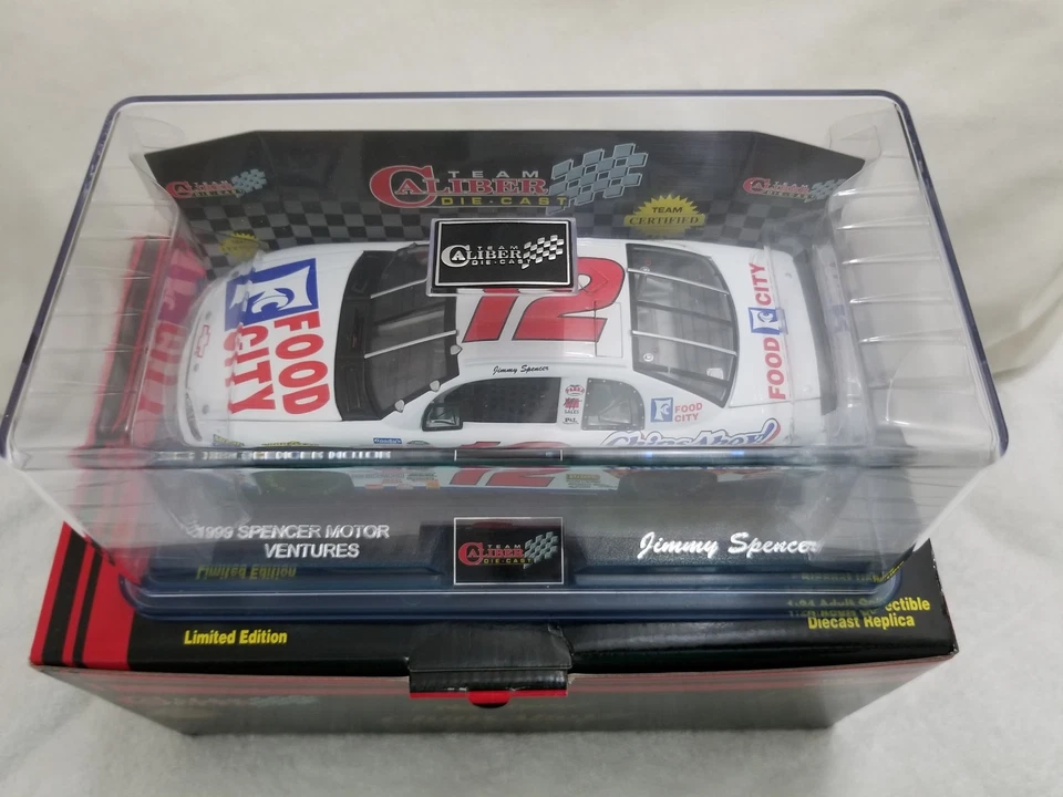 Team Caliber/NASCAR Chips Ahoy!/Nabisco/Food City escala 1:24 diecast 1999 nuevo en caja Foto 3 de 4
