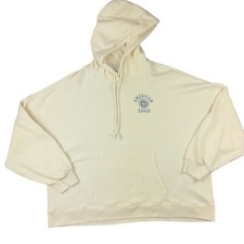 American Eagle Crop Sweatshirt Womens Size M Hoodie Top Pullover Baggy Loose