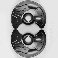 FRONT BRAKE DISC DUST COVER PLATE SHIELD SET FOR MERCEDES SL R230 2001-2012