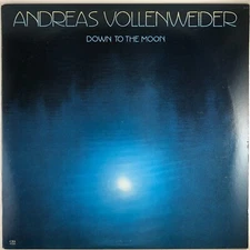 Andreas Vollenweider "Down To The Moon" 1986 Vinyl LP, CBS FM 42255