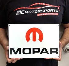 Mopar 1964-1971 Logo - Heavy Duty Garage Man Cave Metal Sign 12" X 8"