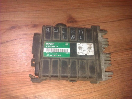 Audi 80 1989 ECU Engine Computer (Engine Control Unit) 0280000711, #80793-54