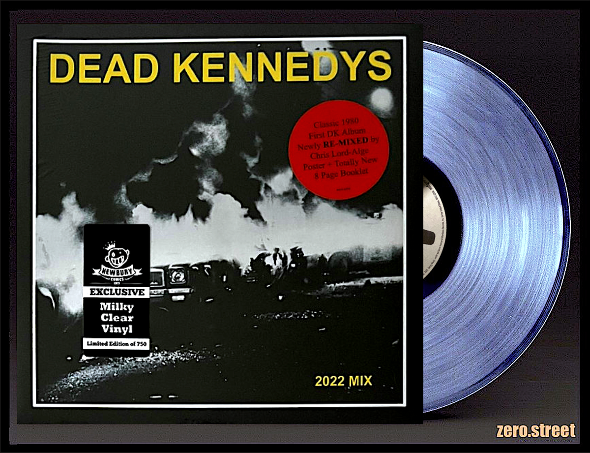 DEAD KENNEDYS Fresh Fruit For Rotting Vegetables LP on CLEAR VINYL