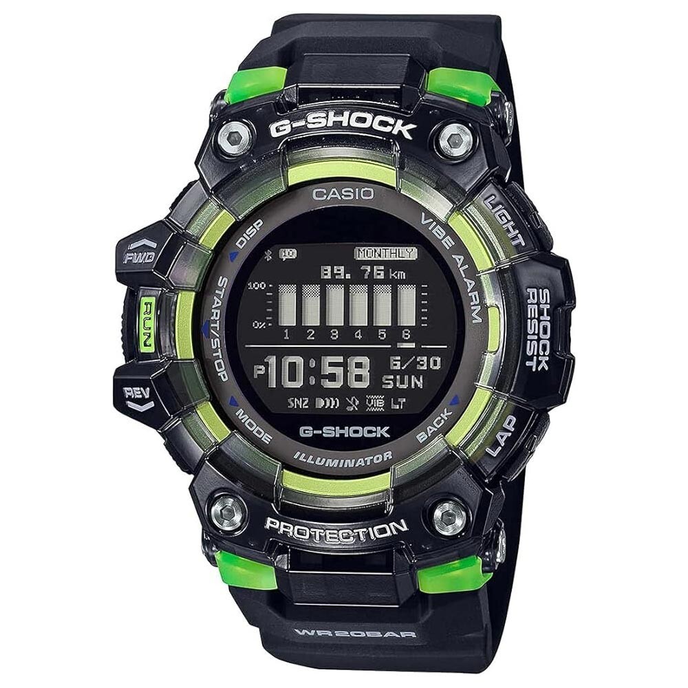 時計 G-SHOCK GBD-100 Bluetooth Casio G-Shock GBD-100-1A7ER - Bluetooth Watch • Watchard.com