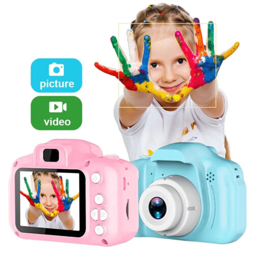 Fotocamera LCD regalo bambini per mini giocattolo fotocamera digitale bambini 1080P HD - Foto 1 di 29