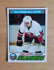 1977-78 Topps Hockey #10 Dennis Potvin NM - MINT