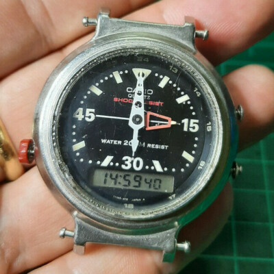 RARE VINTAGE CASIO G-SHOCK AW-500-1E (380) JAPAN A 1989 RARE VINTAGE CASIO G-SHOCK AW-500-1E (380) JAPAN A 1989