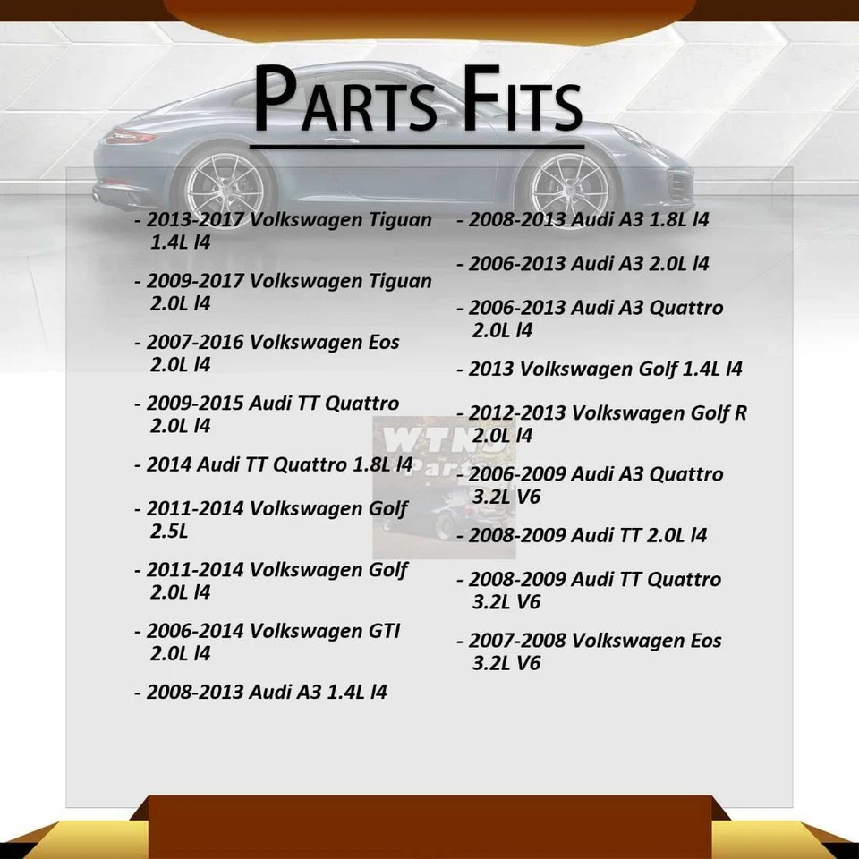 Kit de eslabones de barra estabilizadora delantera trasera Mevotech para Volkswagen Eos 2007 2008 2009 2010 Foto 3 de 4