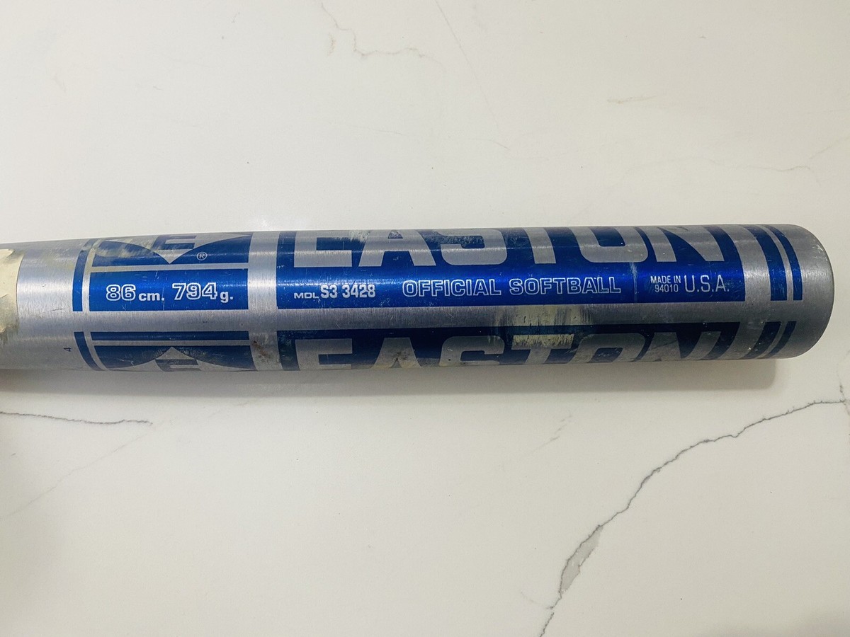 Easton SMOKE Official Softball Bat 34in 28oz MDL S3 Ultra Light 2 1/4 Diameter