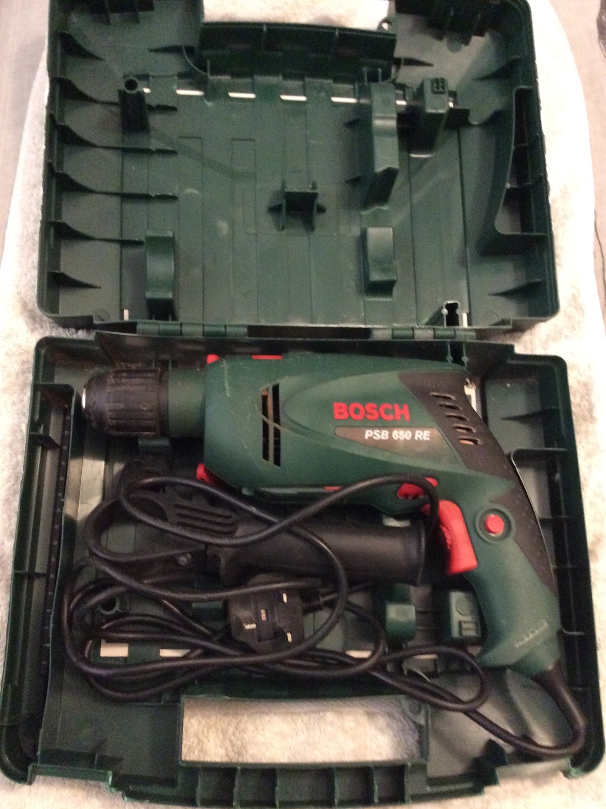 Bosch PSB 650 RE Hammer Drill In Good Used Condition eBay