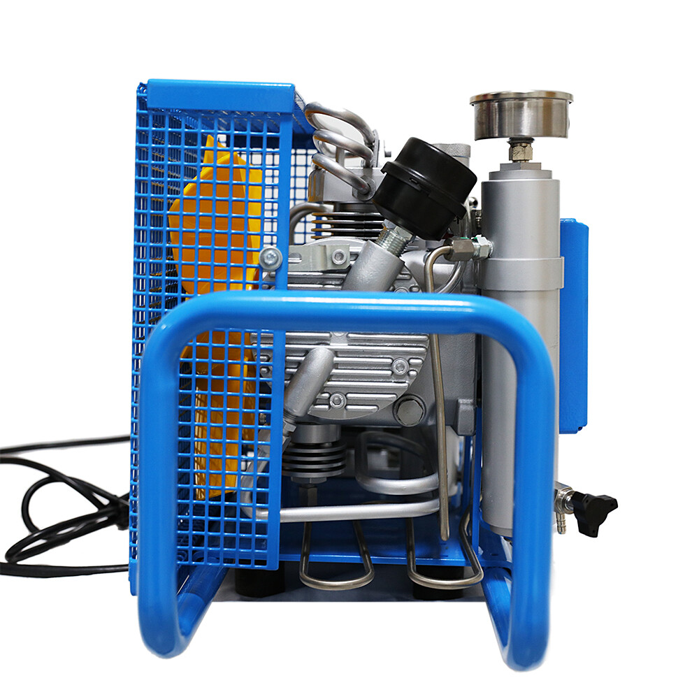 220V 2HP Electric 4500Psi Air Compressor For PCP Diving 12L Scuba Tank