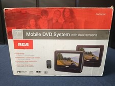 RCA 7-Inch Dual Screen Mobile DVD System DRC69705E NEW OPEN BOX