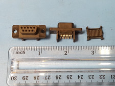 8 PCS IDC D-SUB CONNECTOR 9 CONTACTS, DB9, FEMALE