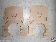 4 PCs Adjustable Double bass bridge 3/4 maple bridge bass parts