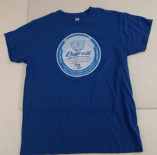 Detroit Lions Football  Detroit Kings of the Gridiron T-Shirt size large