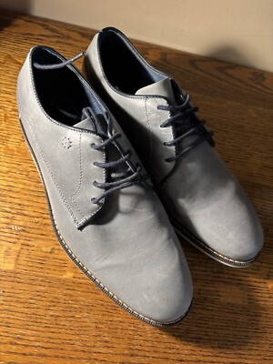 Men's Bull Boxer gray lace up dress shoes, size 41