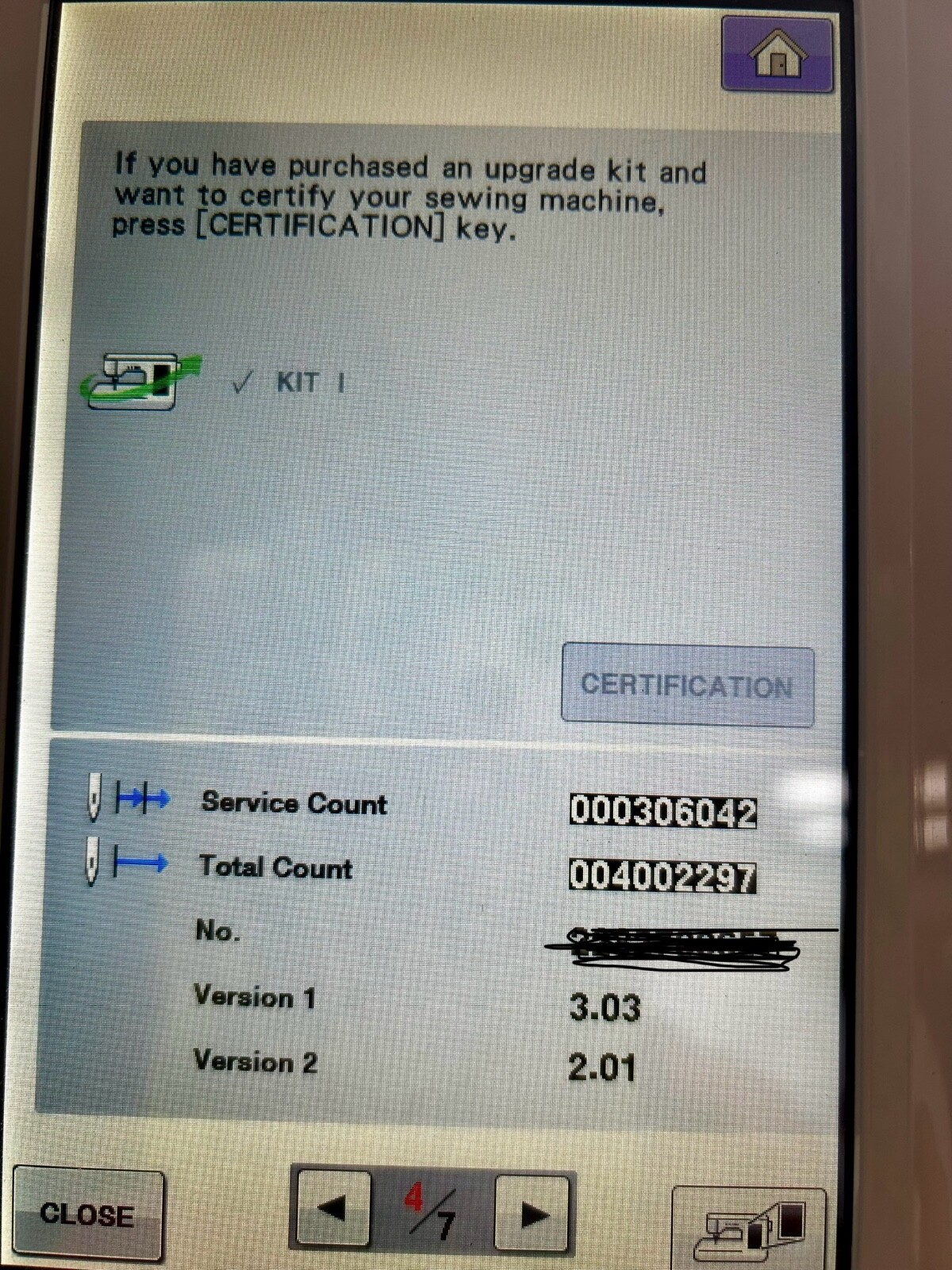 Used Brother Embroidery Machine Innovis V3 eBay