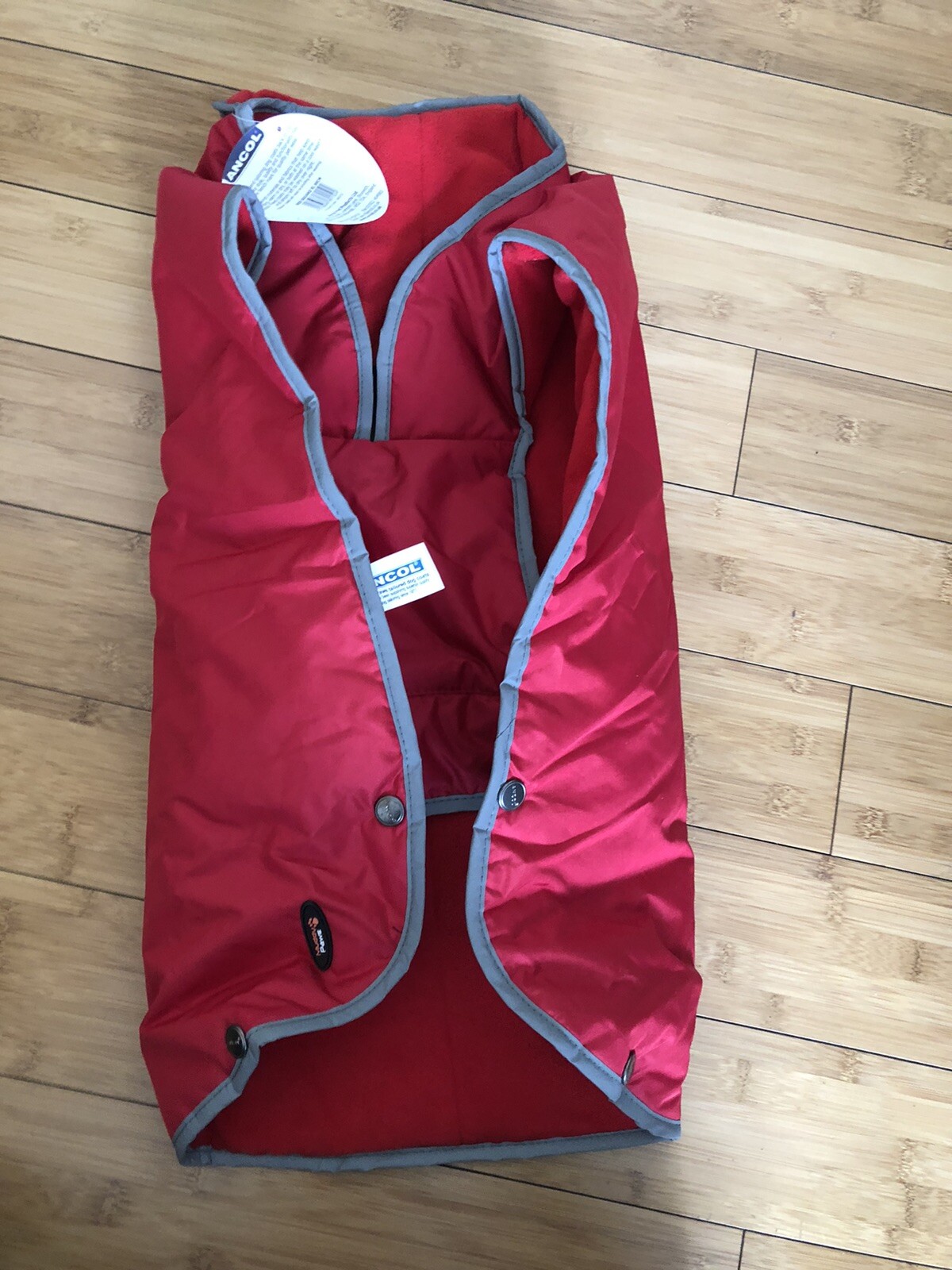 Ancol Medium Muddy Paws Stormguard Dog Coat Red Waterproof Fleece New With Tags eBay