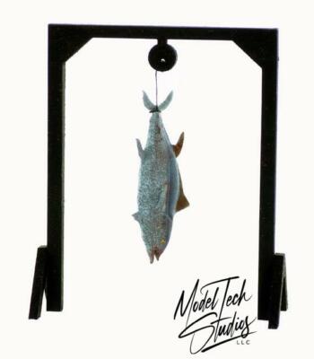 HO Scale Figures Harbor TUNA FISH Catch hanging PAINTED 1:87 scale waterfront