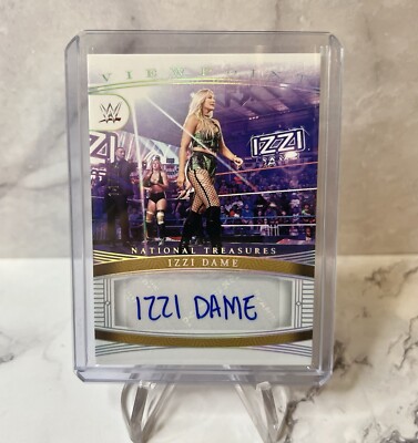2024 Panini National Treasures WWE IZZI DAME AUTO (11/25) VIEWPOINT eBay
