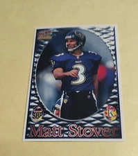 1997 Pacific Invincible Smash-Mouth #122 Matt Stover Ravens