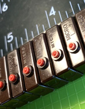 Lot of 5) Honeywell Micro 11SM23-H58 Subminiature Snap Action Switch SPDT Pin